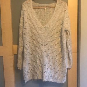 Pale Multicolored Knit Sweater